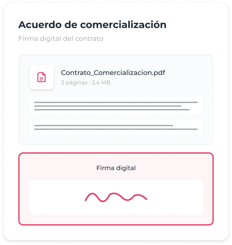 Subir la documentación en la plataforma