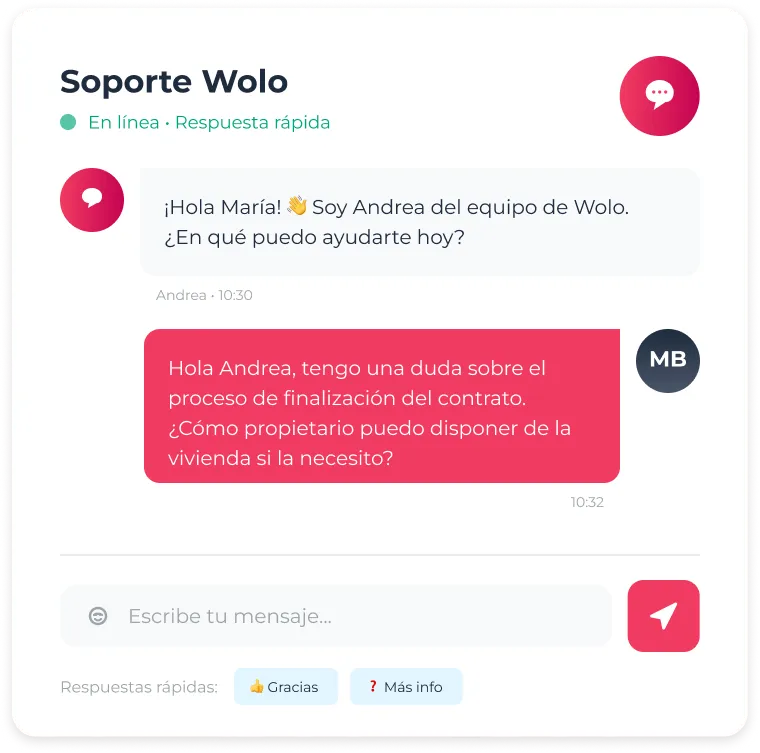 Soporte continuo en todo momento